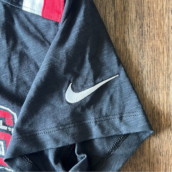 NWT Nike Atlanta Falcons Women’s NFL Short Sleeve Shirt Black Red Size XL - Picture 5 of 12